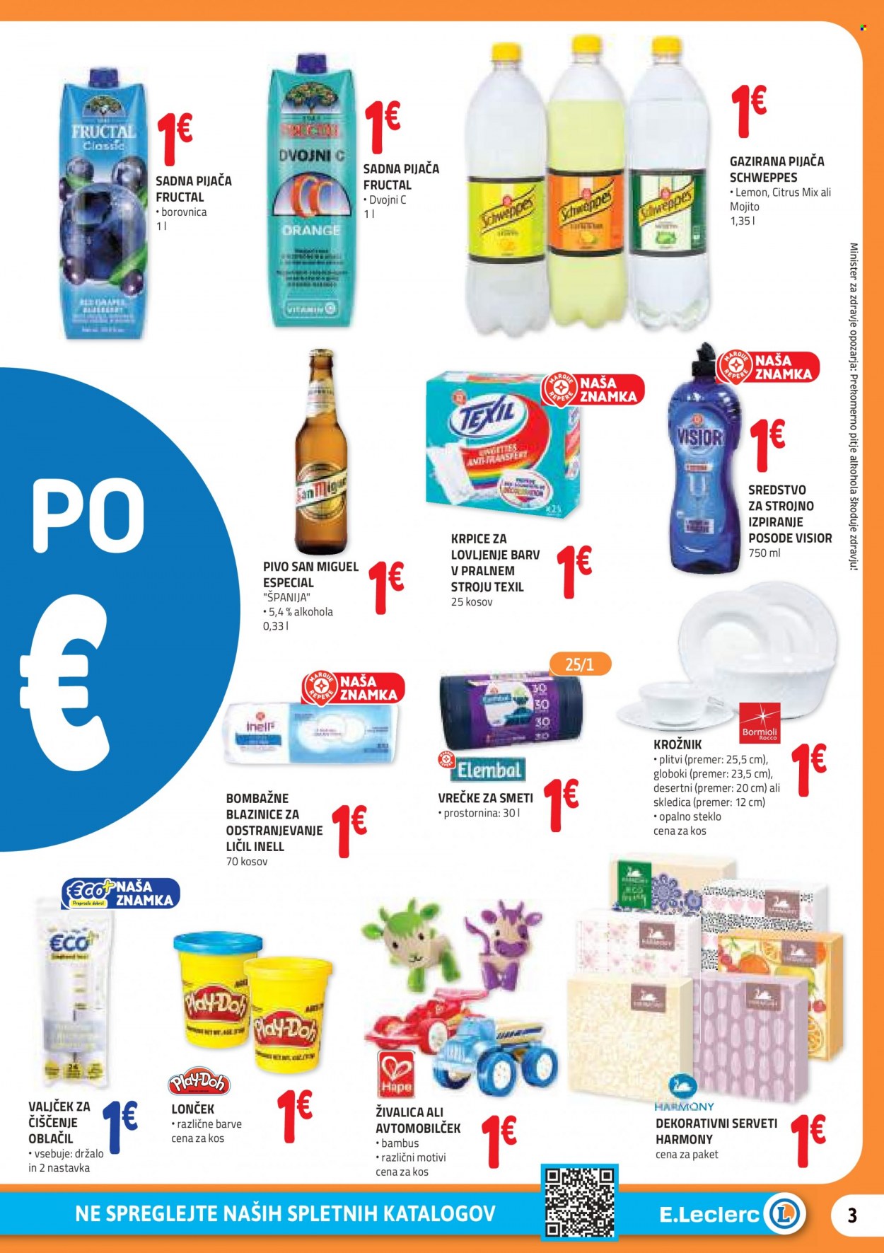 E.Leclerc katalog - 22.2.2023 - 4.3.2023. Stran 3