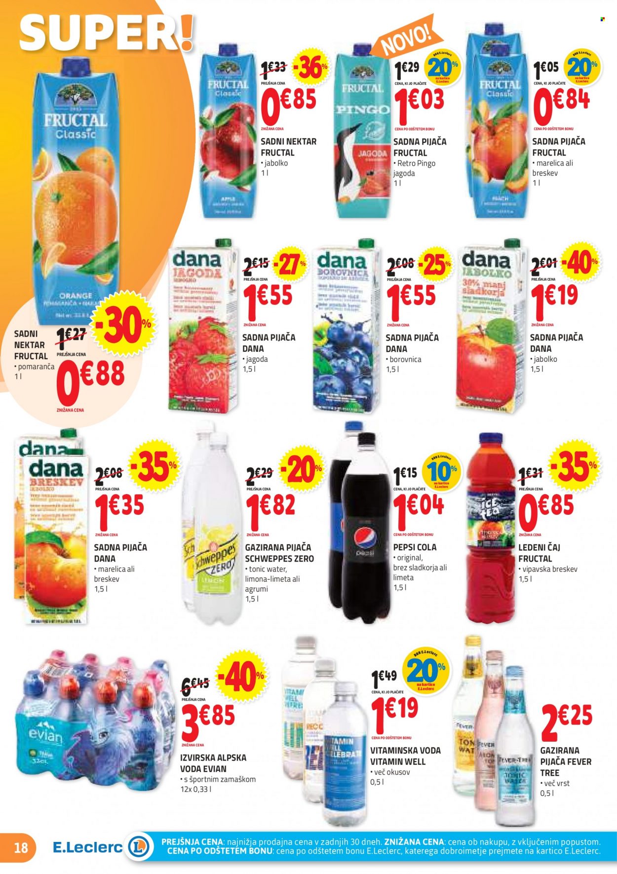 E.Leclerc katalog - 22.2.2023 - 4.3.2023. Stran 18