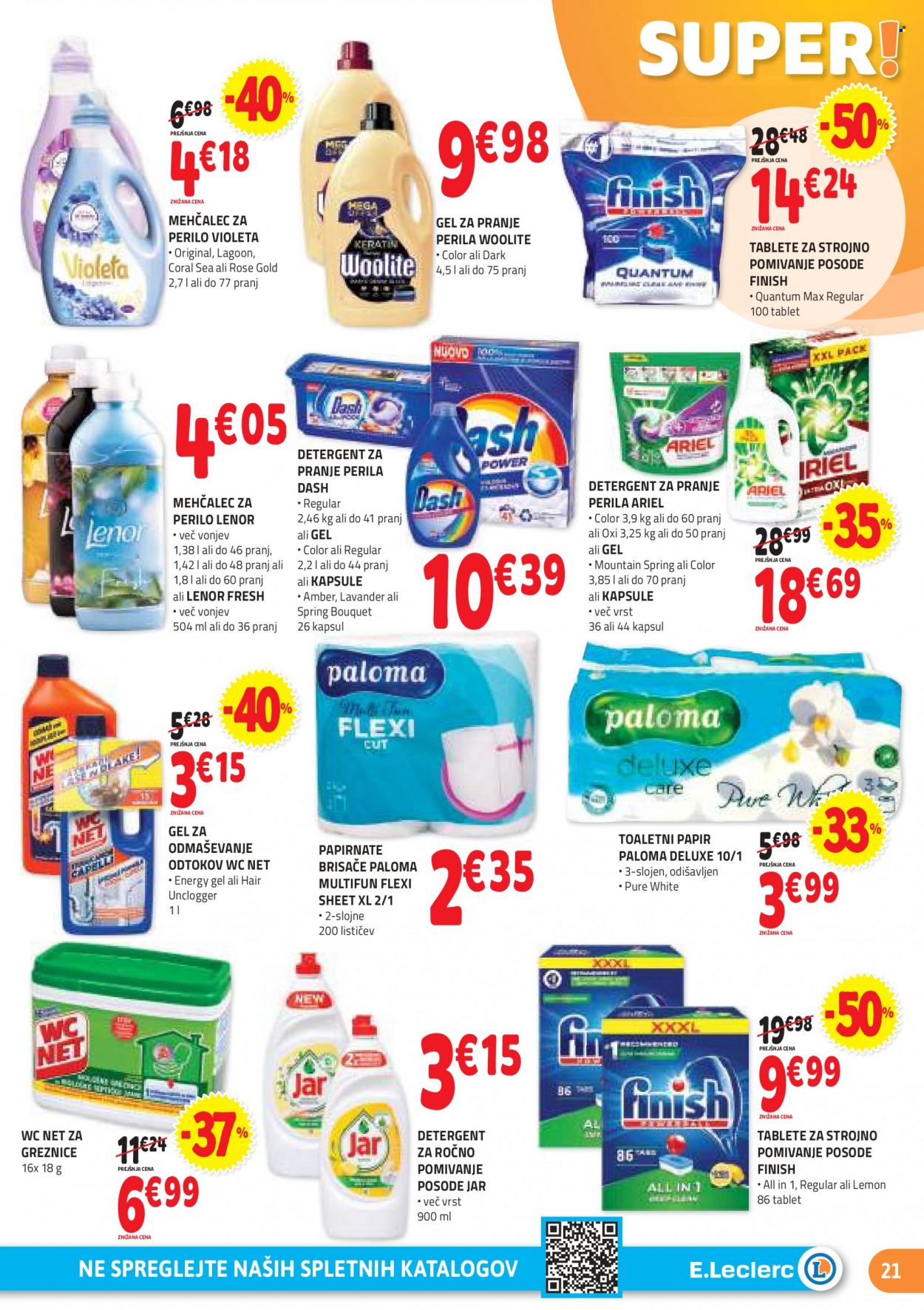 E.Leclerc katalog - 22.2.2023 - 4.3.2023. Stran 21