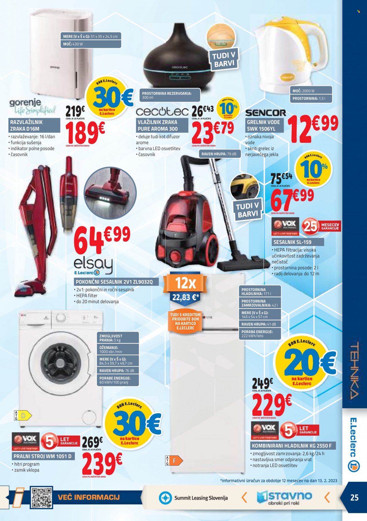 E.Leclerc katalog - 22.2.2023 - 4.3.2023. Stran 25