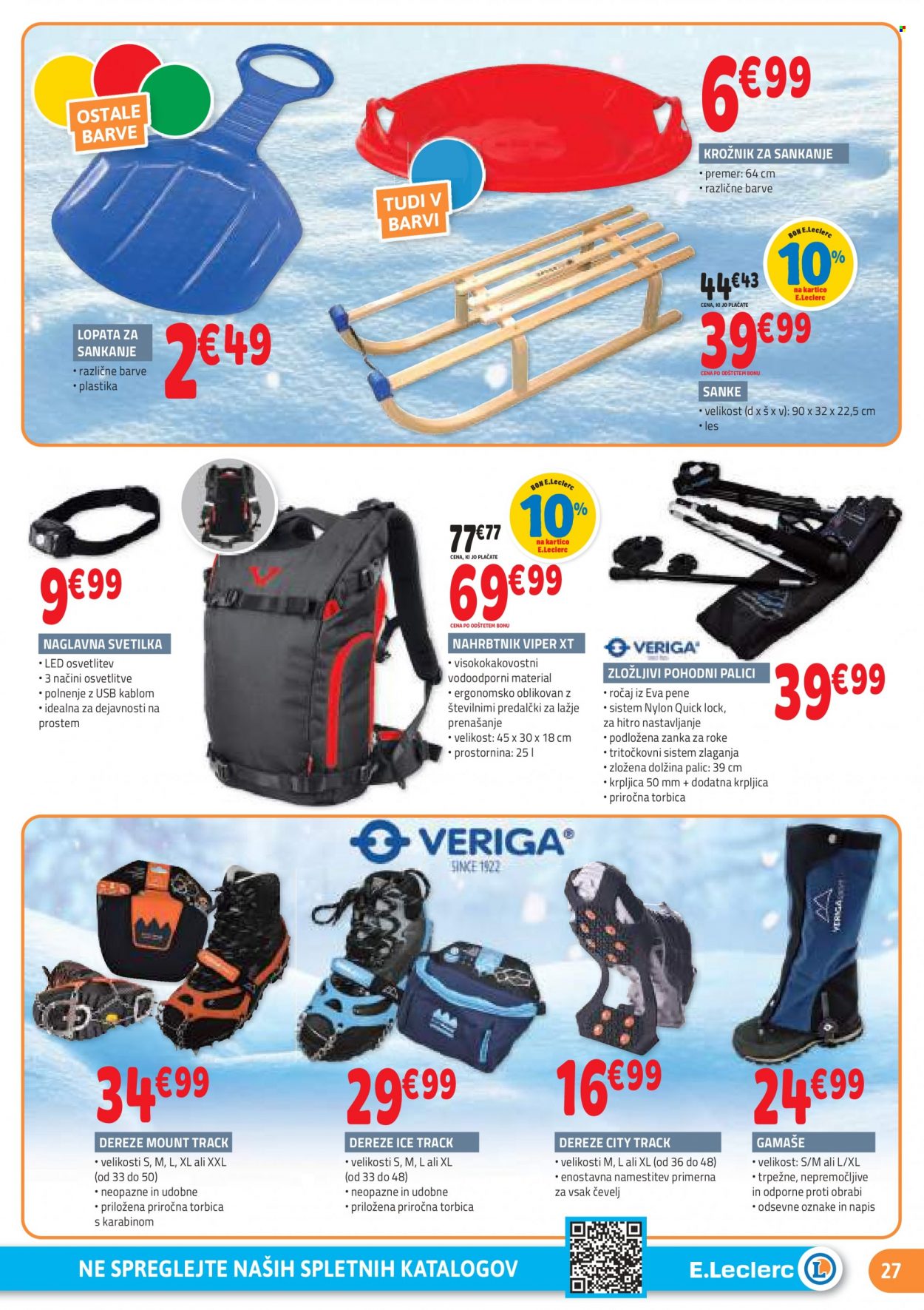 E.Leclerc katalog - 22.2.2023 - 4.3.2023. Stran 27