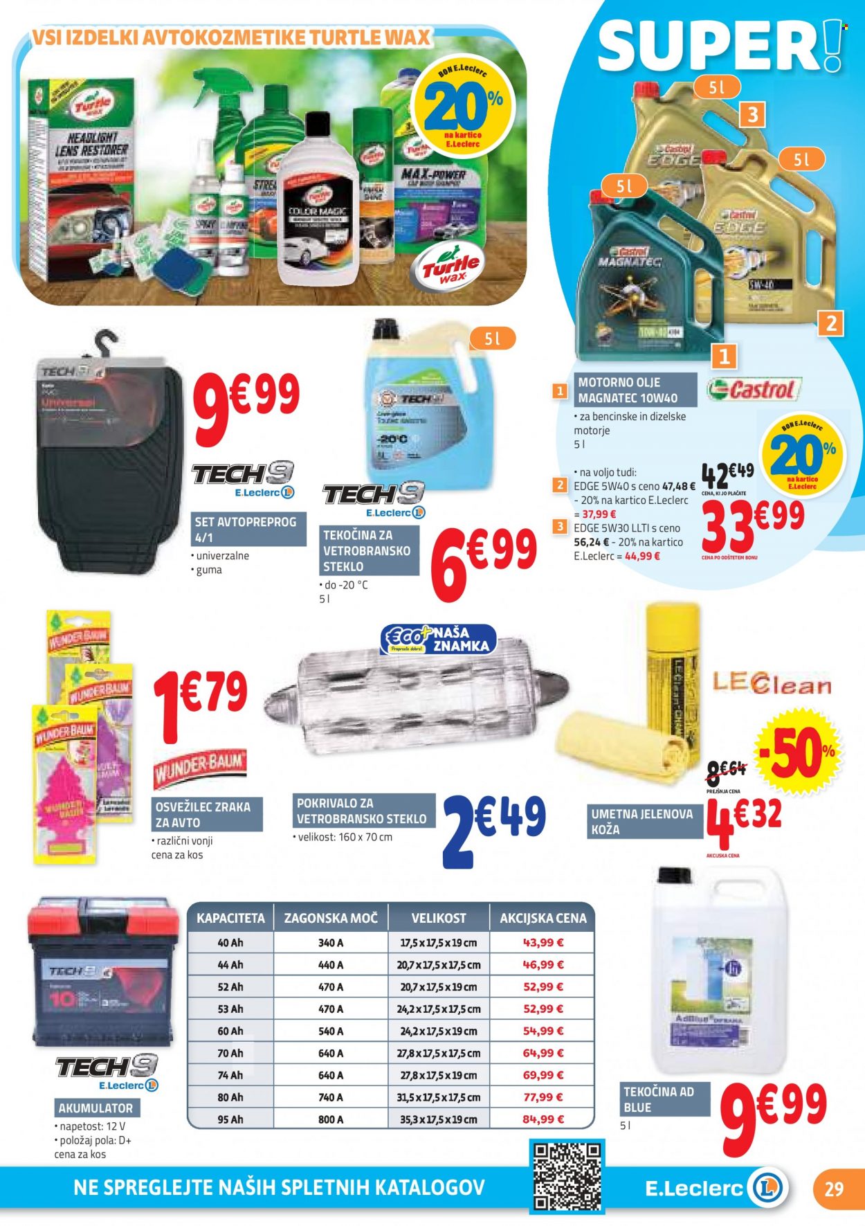 E.Leclerc katalog - 22.2.2023 - 4.3.2023. Stran 29