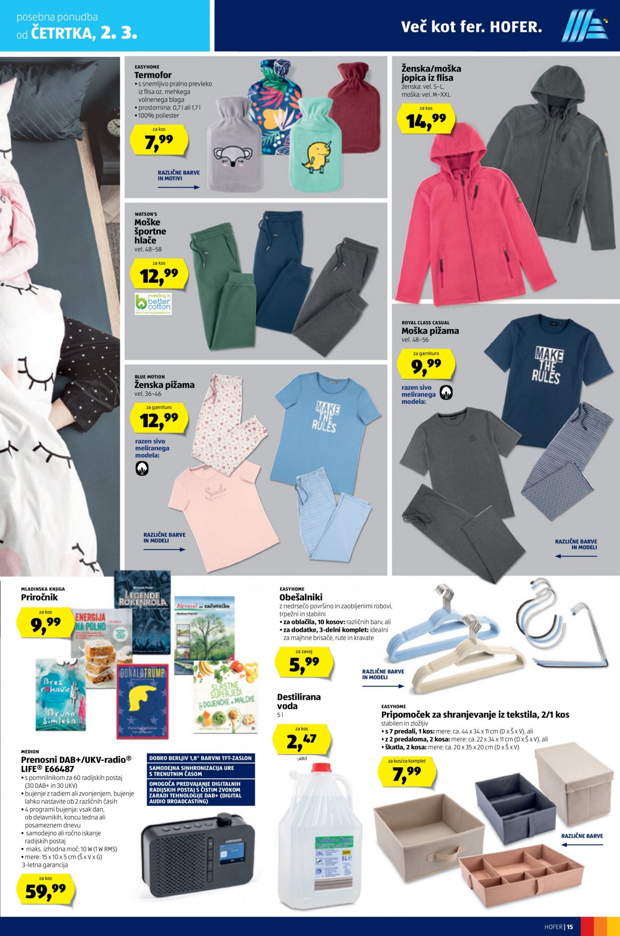 Hofer katalog - 23.2.2023 - 4.3.2023. Stran 15