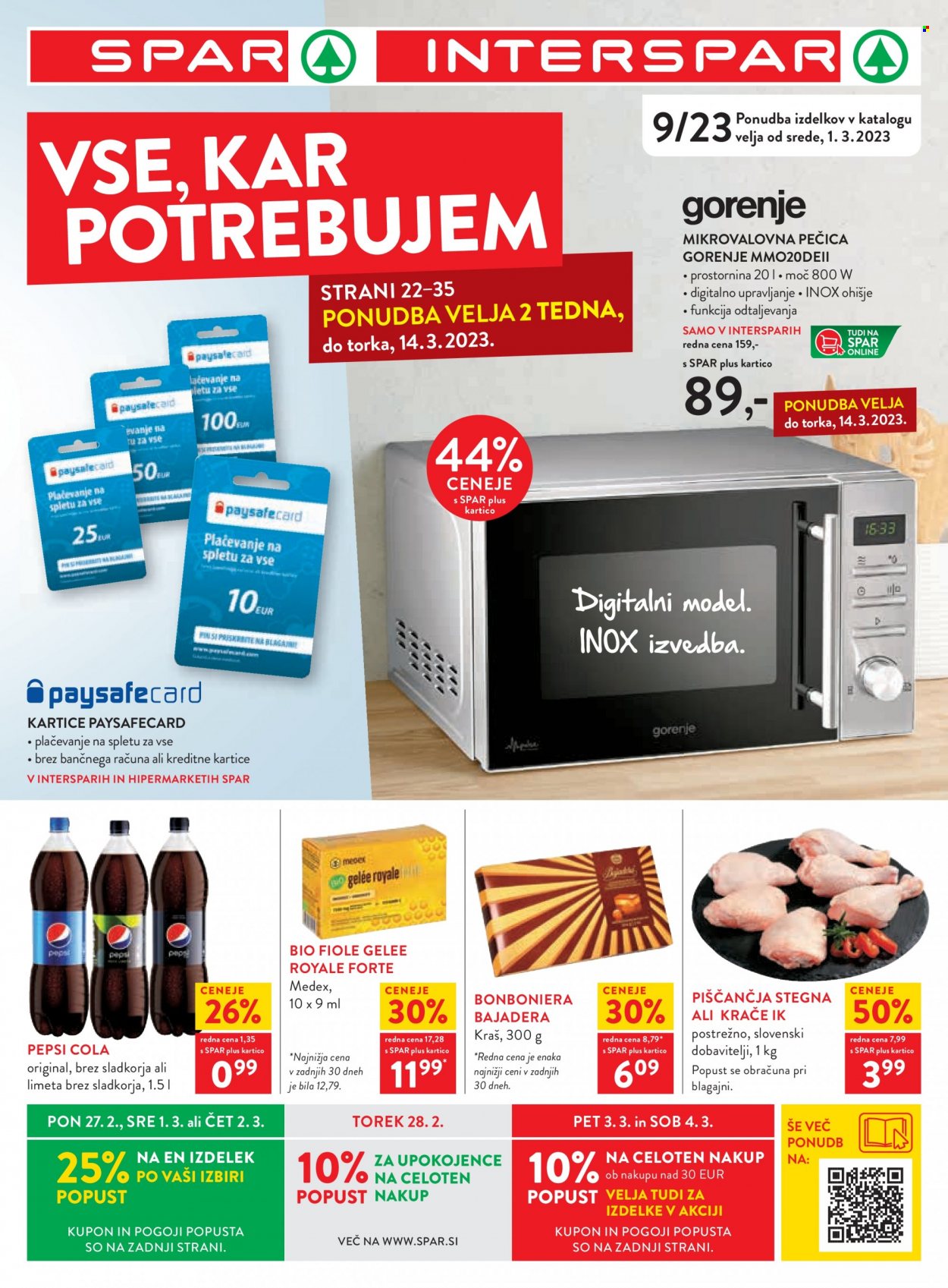 SPAR katalog - 1.3.2023 - 14.3.2023. Stran 1