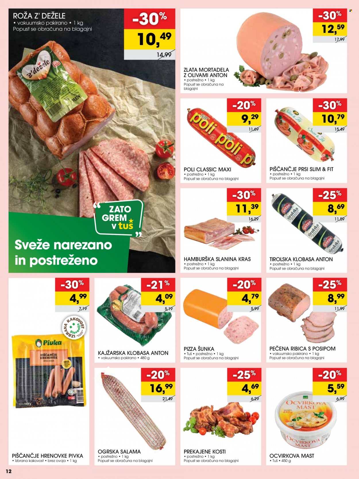 Tuš katalog - 1.3.2023 - 7.3.2023. Stran 12