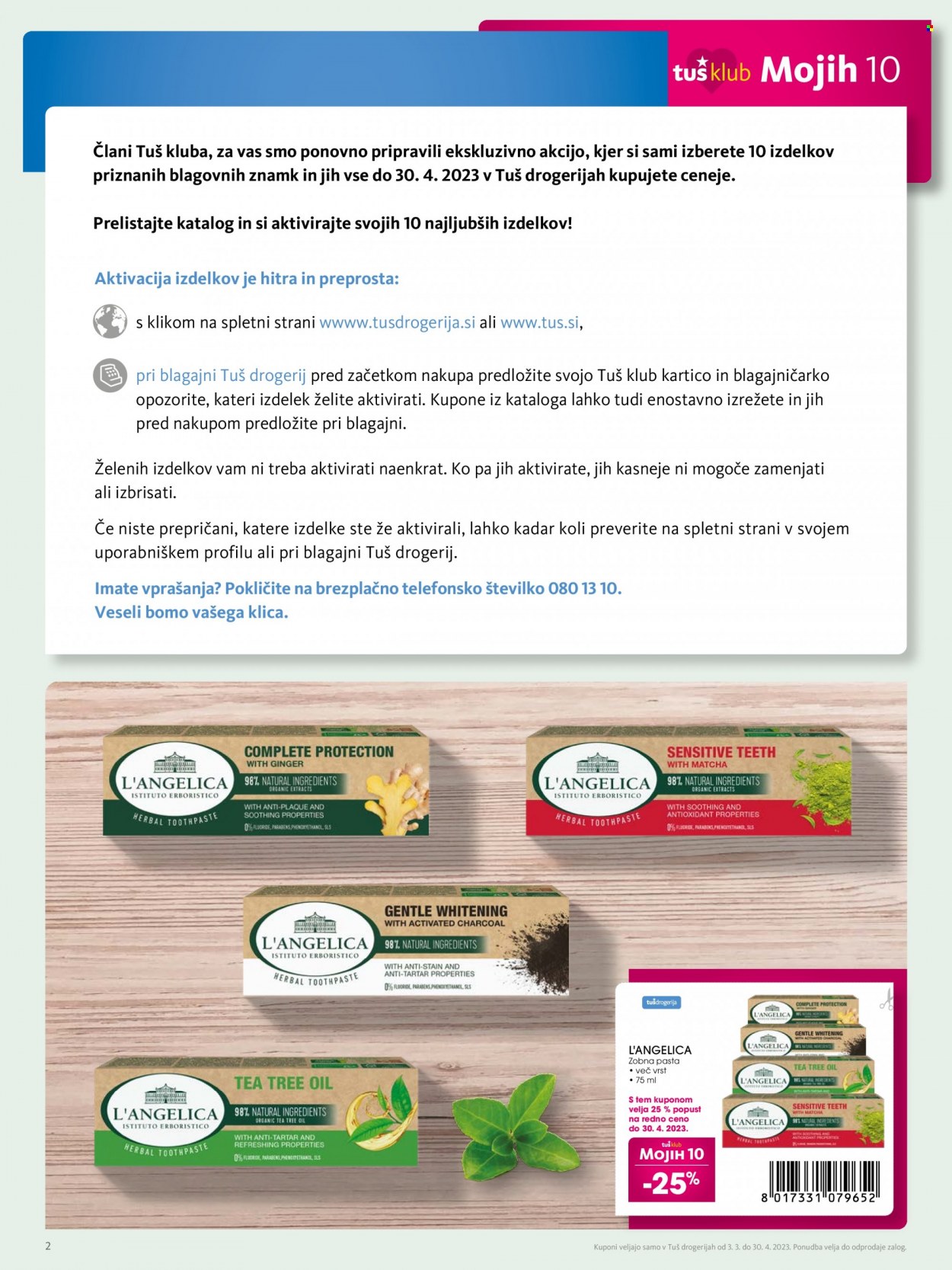 Tuš Drogeria katalog - 3.3.2023 - 30.4.2023. Stran 2