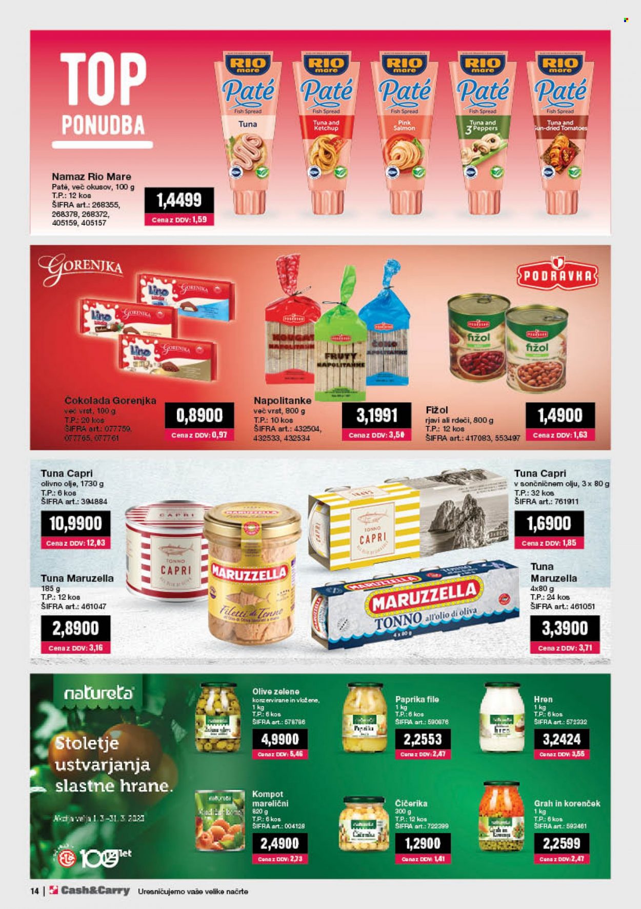Mercator Cash & Carry katalog - 1.3.2023 - 31.3.2023. Stran 14