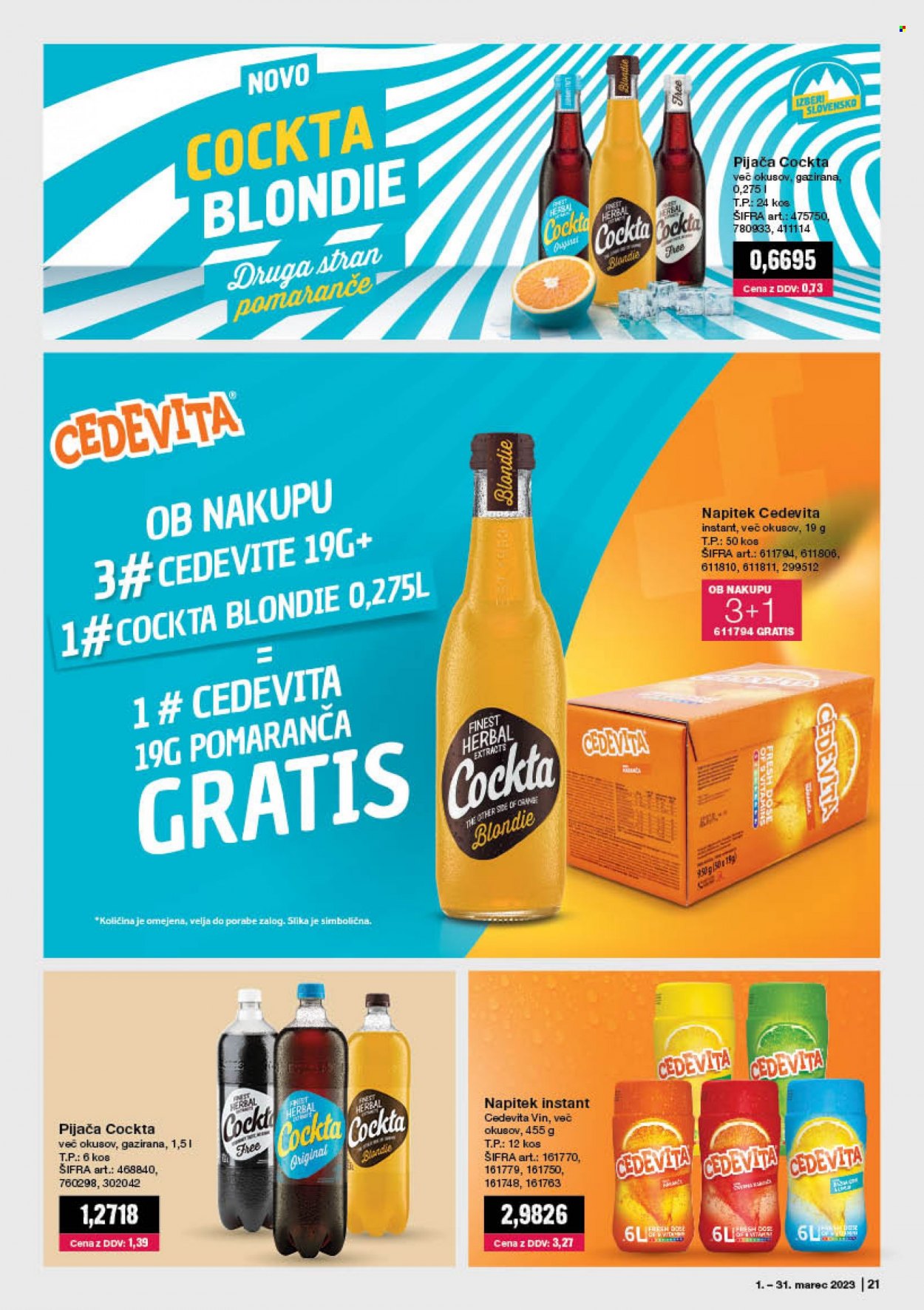 Mercator Cash & Carry katalog - 1.3.2023 - 31.3.2023. Stran 21