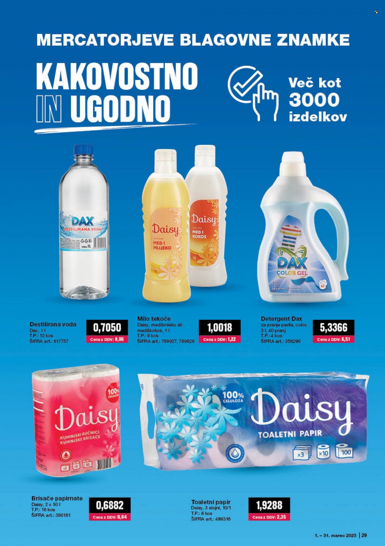 Mercator Cash & Carry katalog - 1.3.2023 - 31.3.2023. Stran 29
