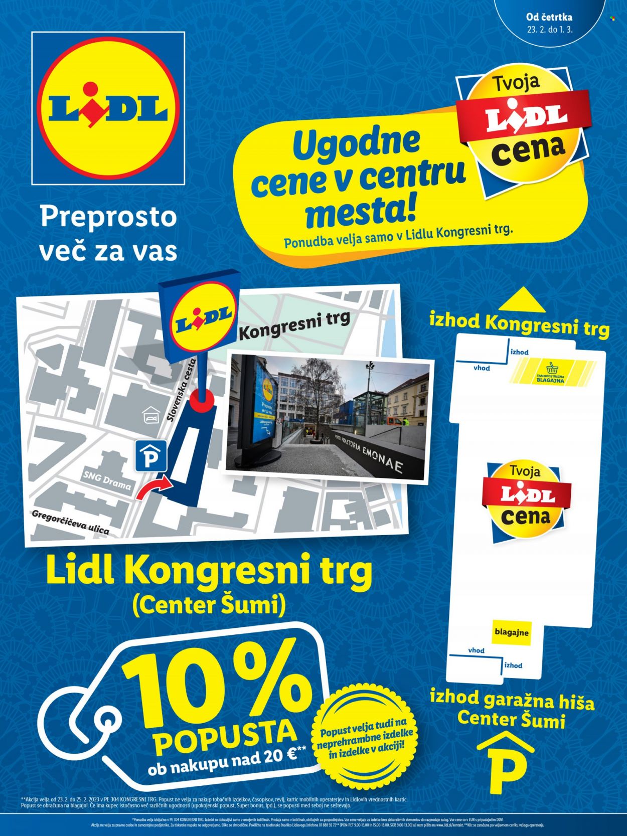 Lidl katalog - 23.2.2023 - 1.3.2023. Stran 1