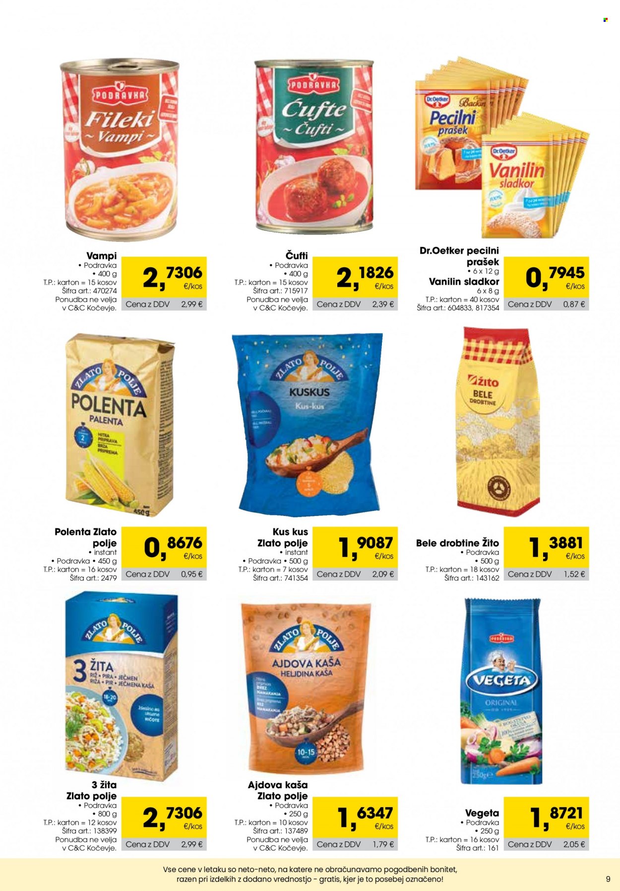 Tuš Cash & Carry katalog - 1.3.2023 - 31.3.2023. Stran 9
