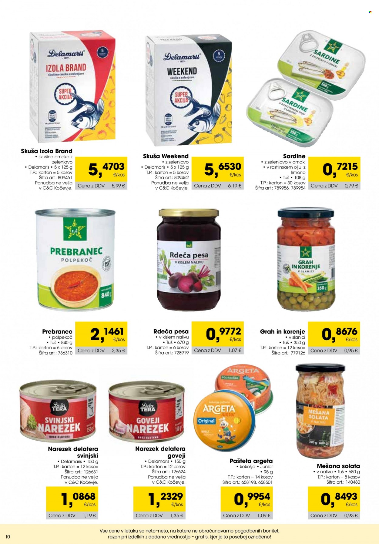 Tuš Cash & Carry katalog - 1.3.2023 - 31.3.2023. Stran 10