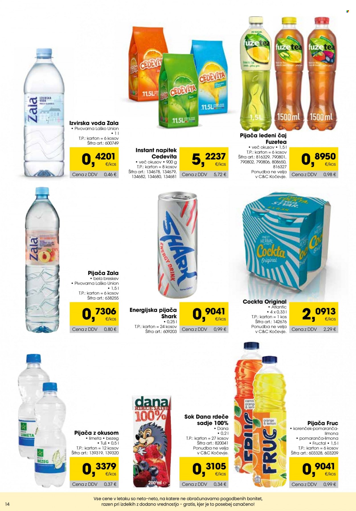 Tuš Cash & Carry katalog - 1.3.2023 - 31.3.2023. Stran 14