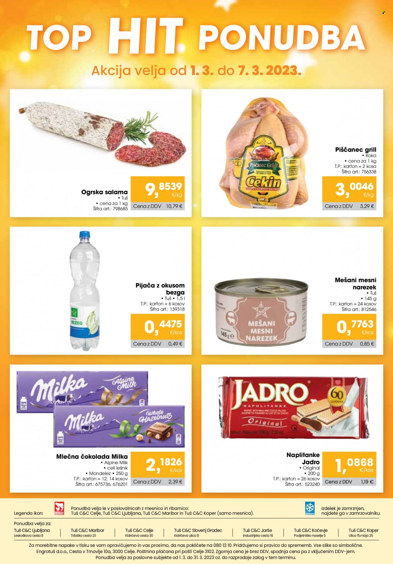 Tuš Cash & Carry katalog - 1.3.2023 - 31.3.2023. Stran 24