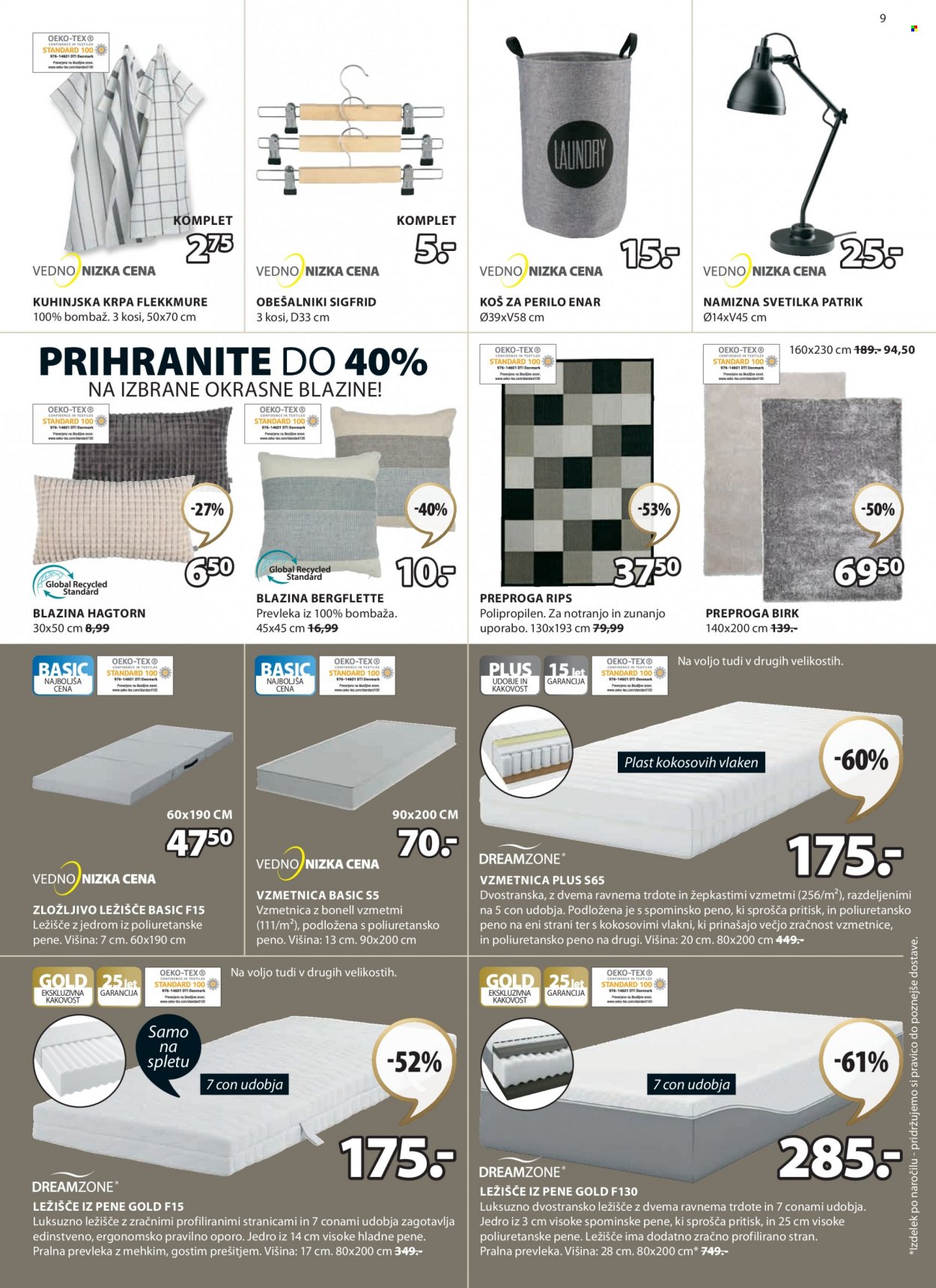 JYSK katalog - 2.3.2023 - 12.3.2023. Stran 9