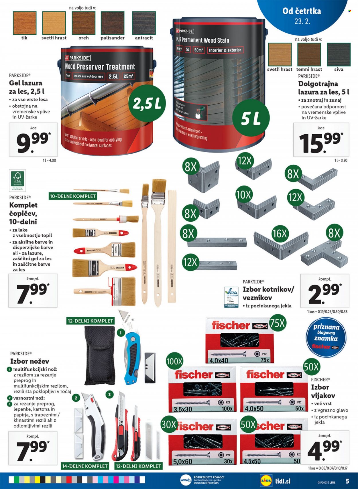 Lidl katalog. Stran 23