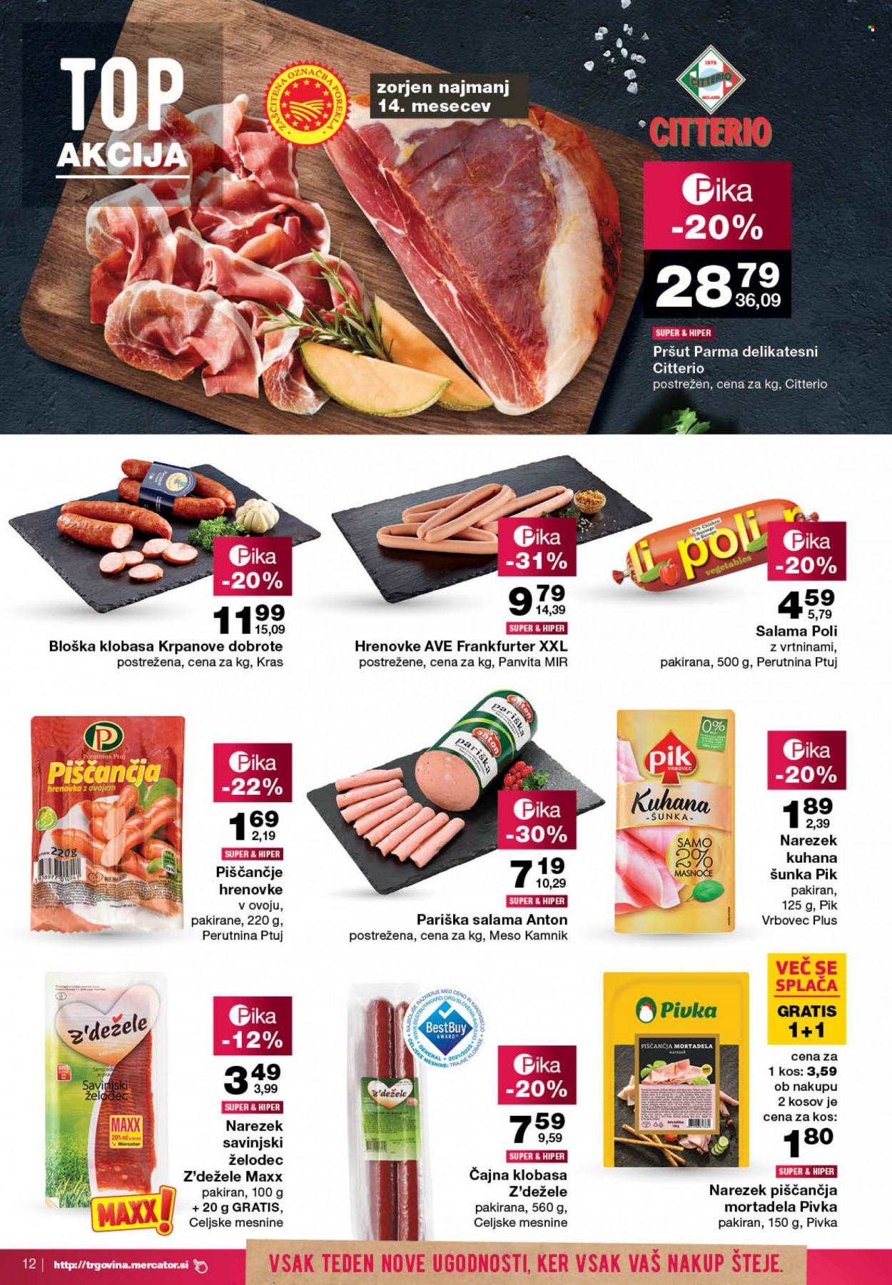 Mercator katalog - 9.3.2023 - 15.3.2023. Stran 12