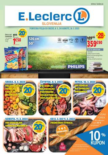 E.Leclerc katalog - 8.3.2023 - 18.3.2023.