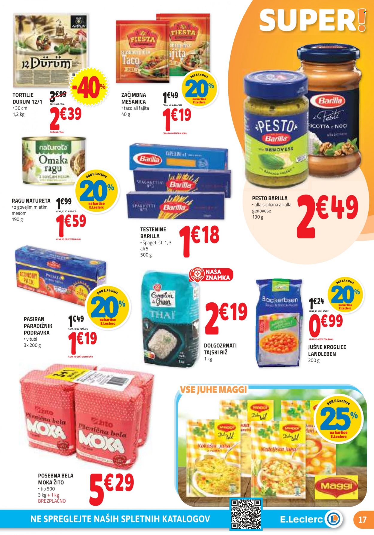 E.Leclerc katalog - 8.3.2023 - 18.3.2023. Stran 17