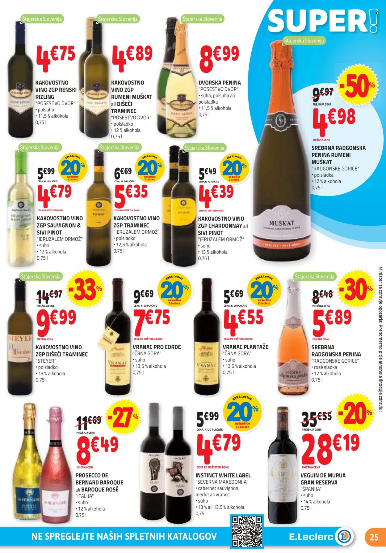 E.Leclerc katalog - 8.3.2023 - 18.3.2023. Stran 25