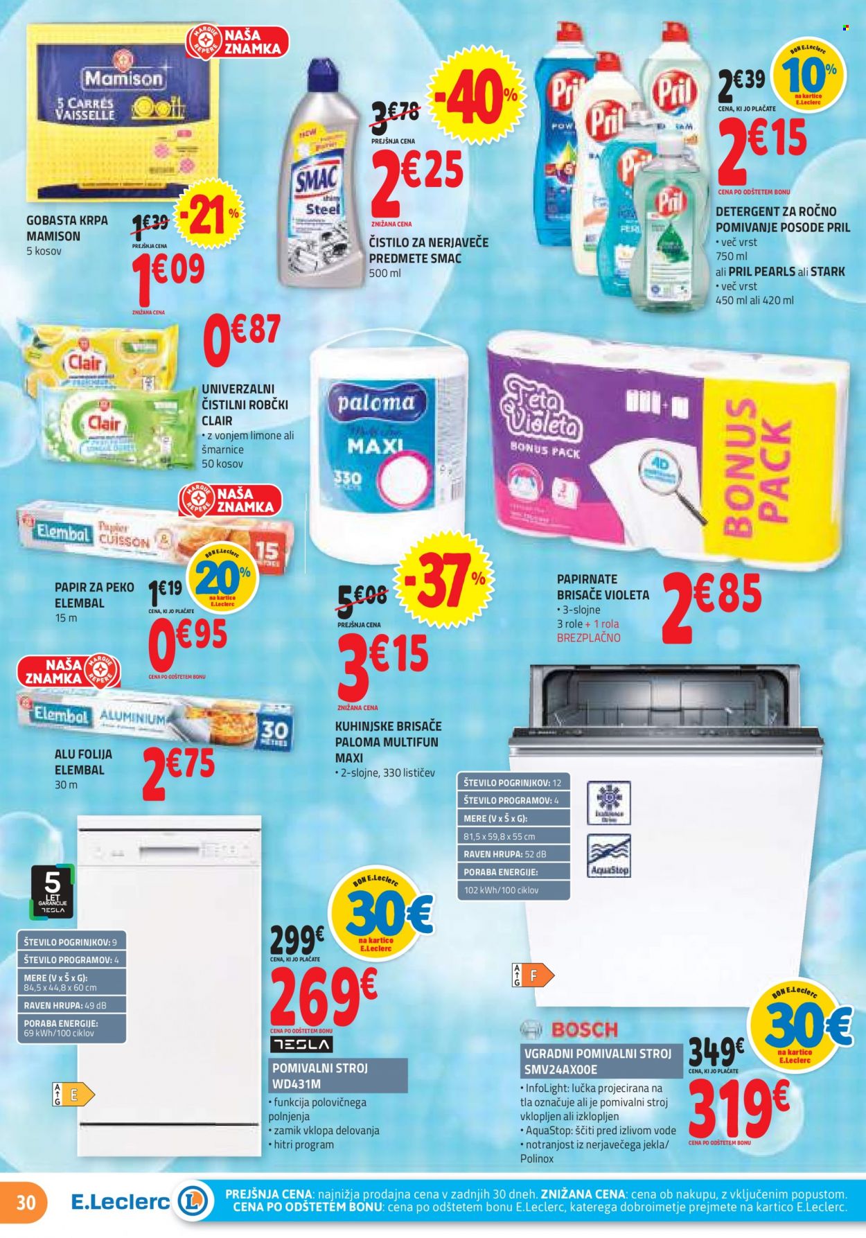E.Leclerc katalog - 8.3.2023 - 18.3.2023. Stran 30