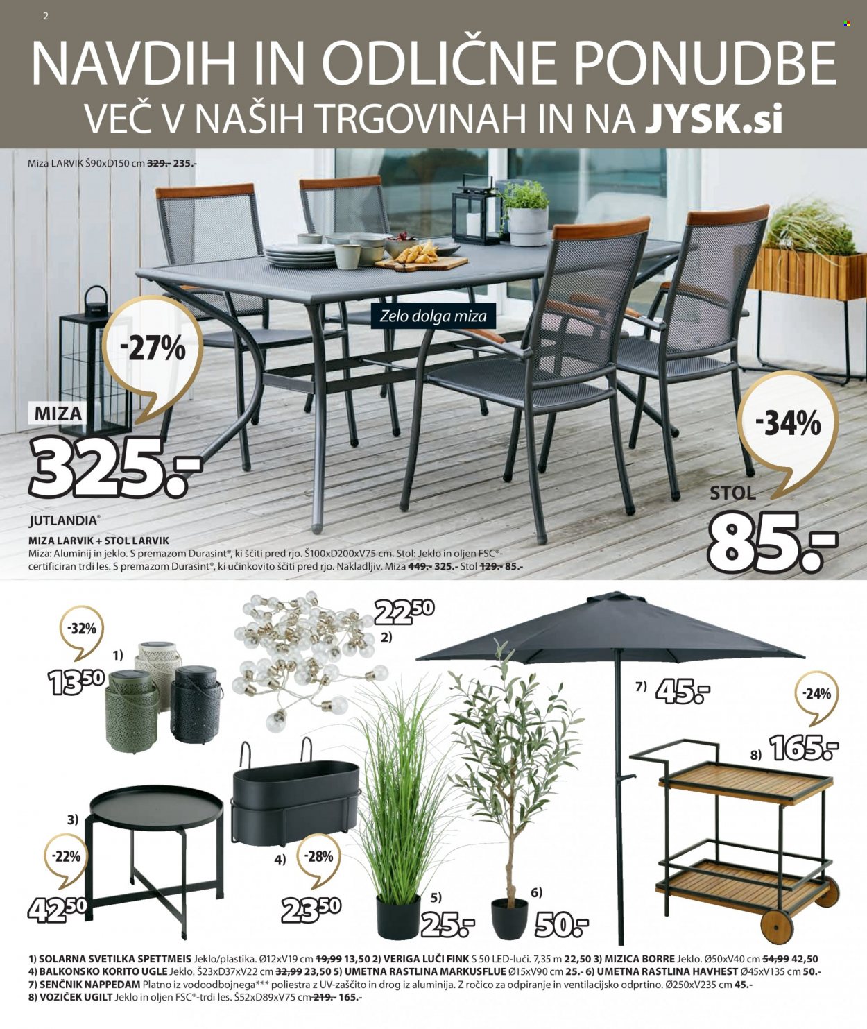 JYSK katalog - 9.3.2023 - 10.4.2023. Stran 2