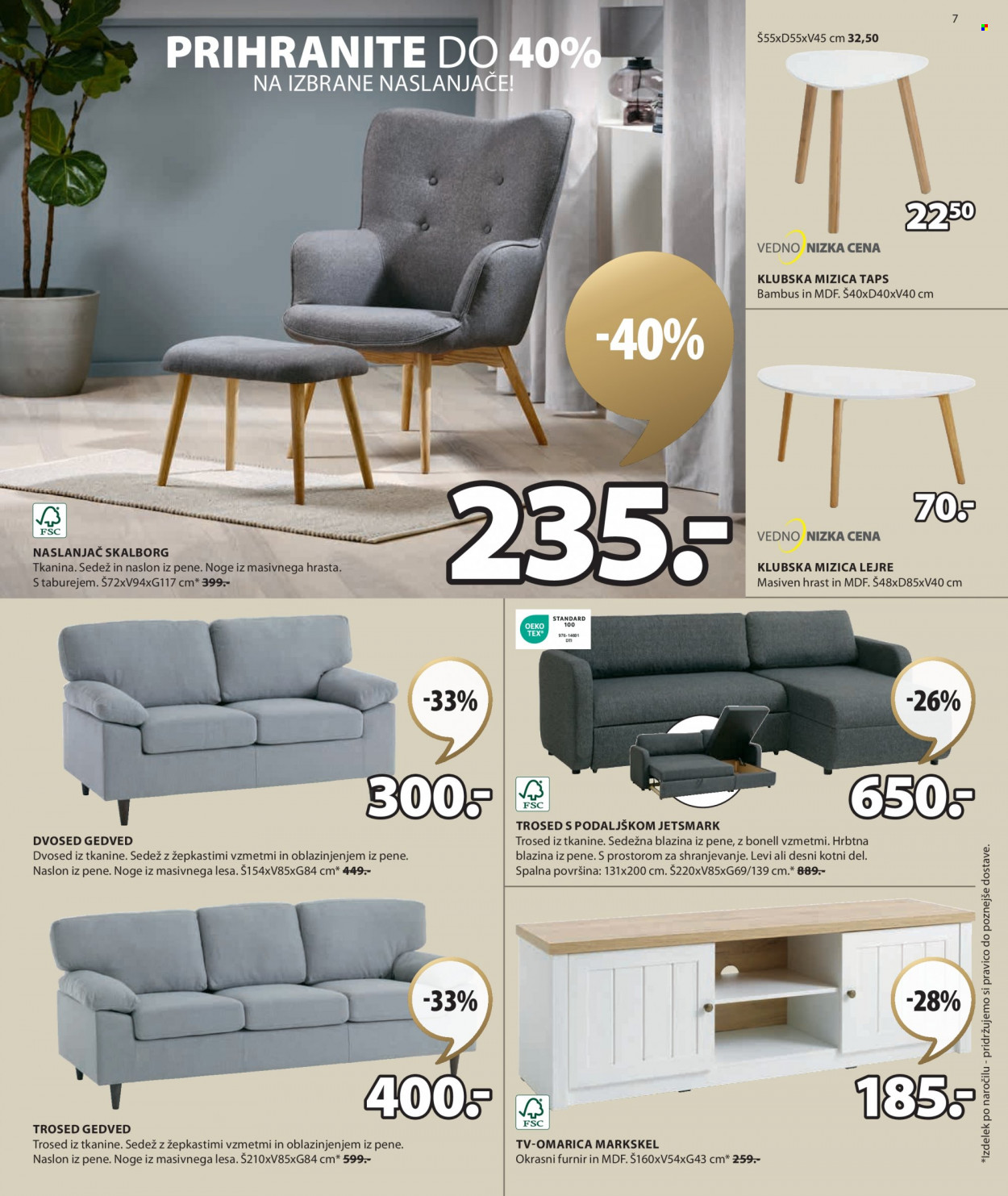 JYSK katalog - 9.3.2023 - 10.4.2023. Stran 7