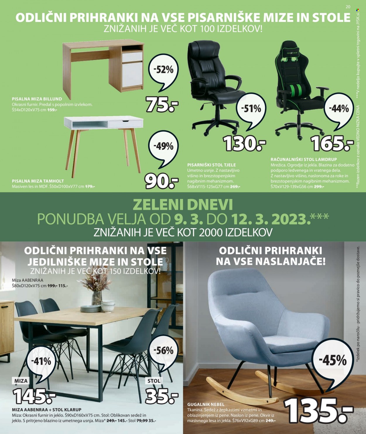 JYSK katalog - 9.3.2023 - 10.4.2023. Stran 21