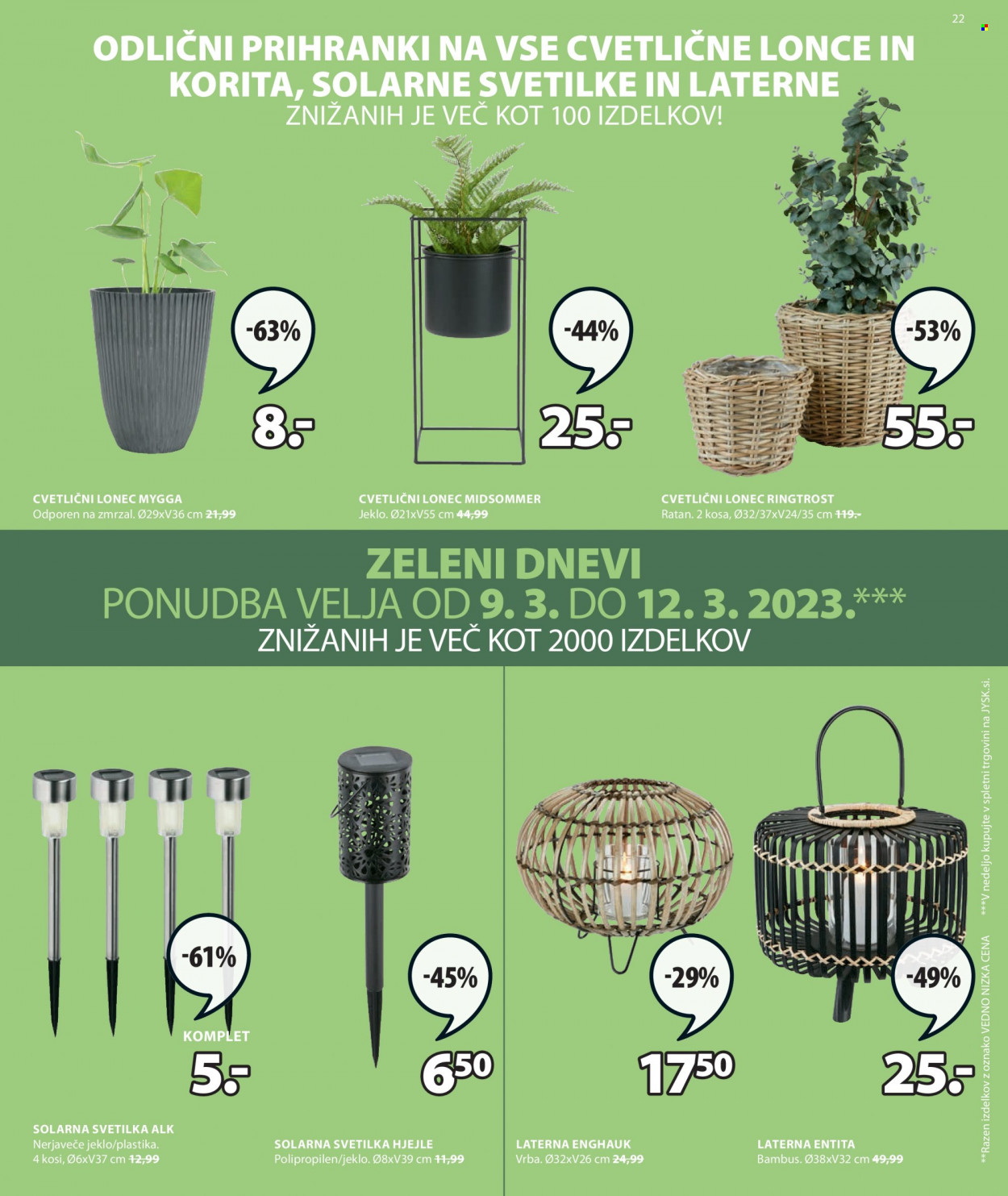 JYSK katalog - 9.3.2023 - 10.4.2023. Stran 23
