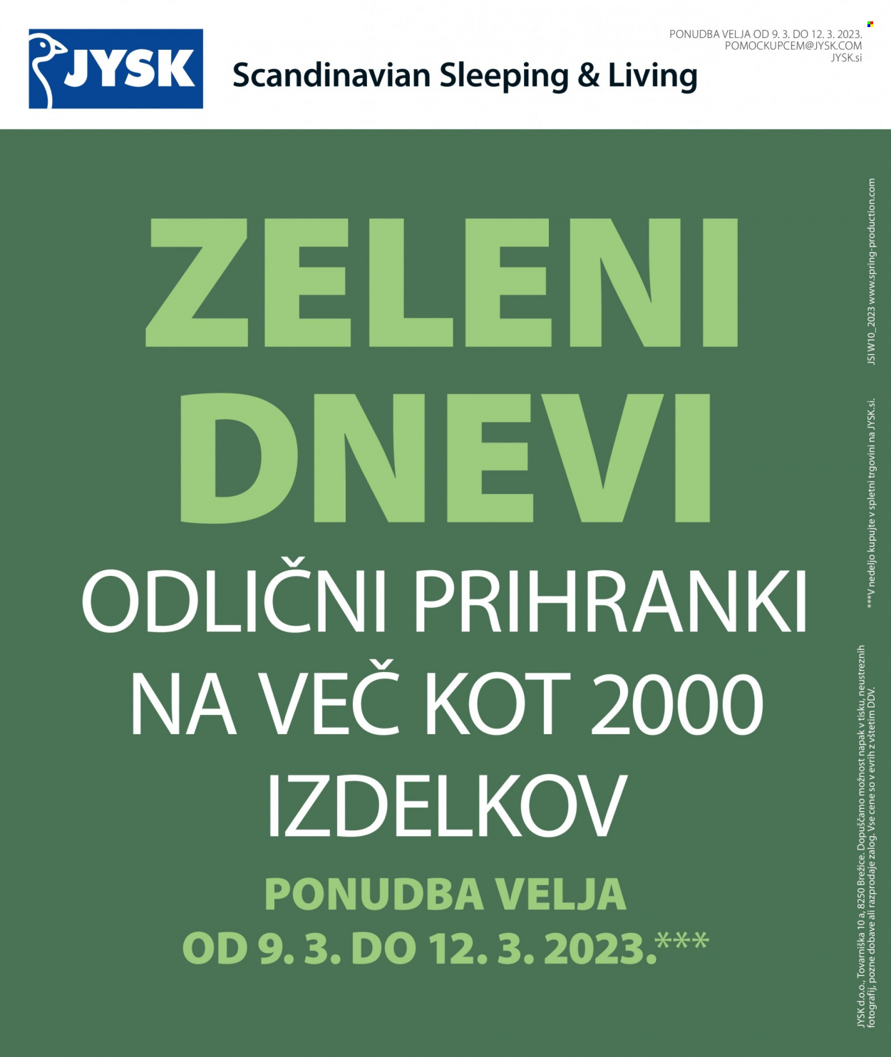 JYSK katalog - 9.3.2023 - 10.4.2023. Stran 24