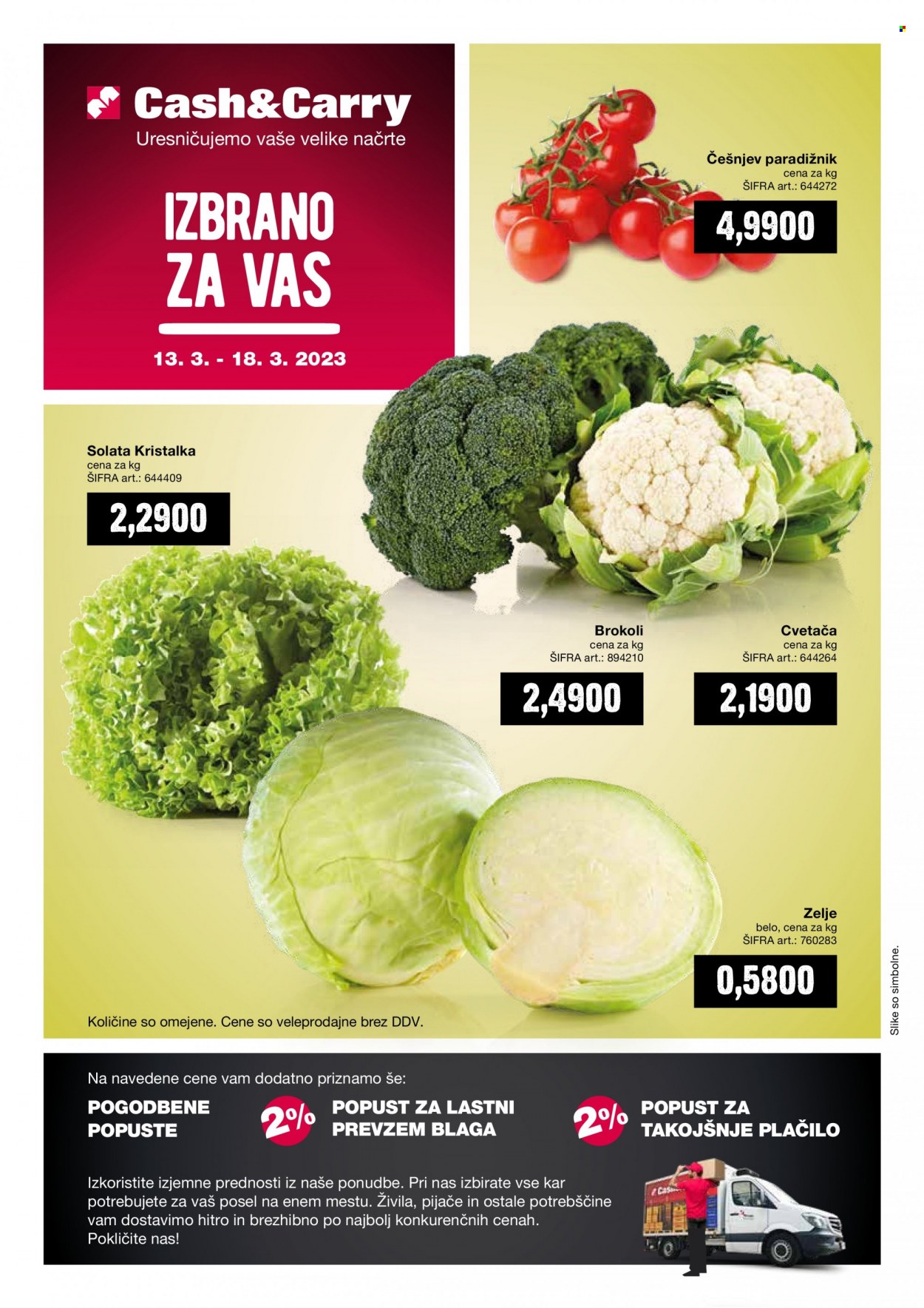 Mercator Cash & Carry katalog - 13.3.2023 - 18.3.2023. Stran 1