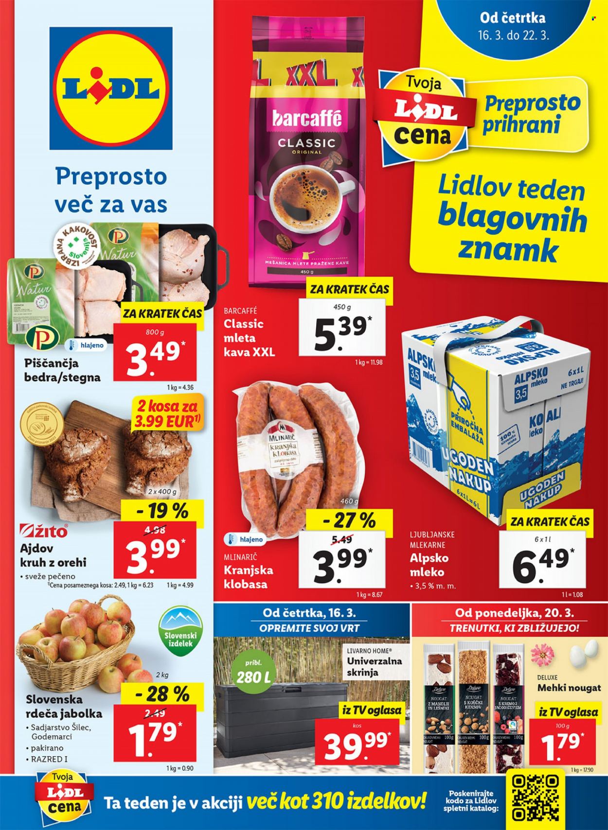Lidl katalog - 16.3.2023 - 22.3.2023. Stran 1