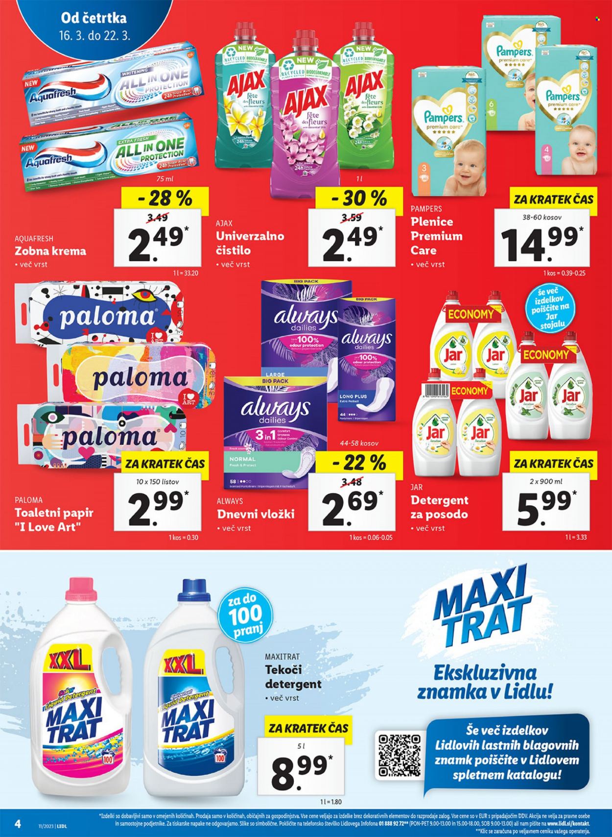 Lidl katalog - 16.3.2023 - 22.3.2023. Stran 4
