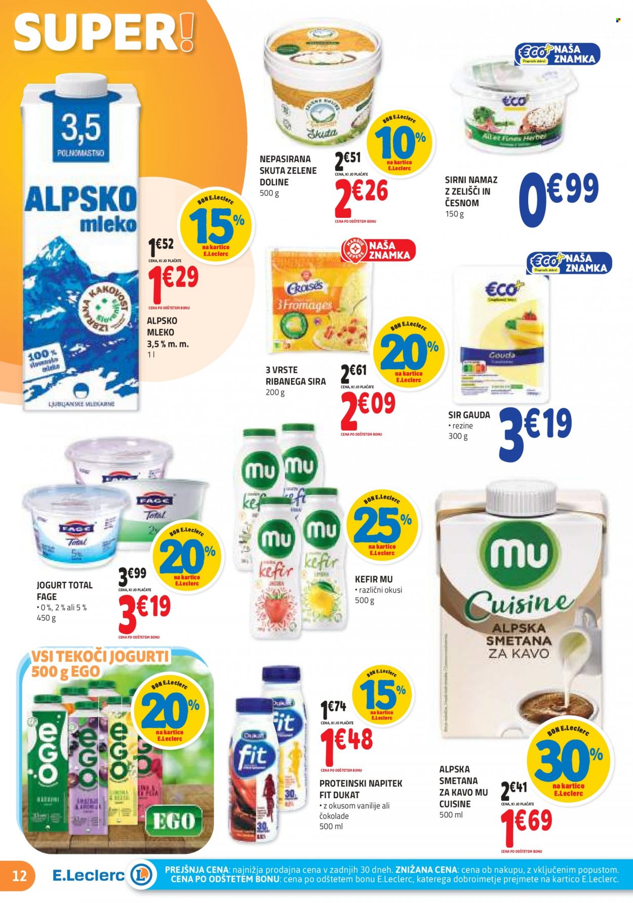 E.Leclerc katalog - 15.3.2023 - 25.3.2023. Stran 12