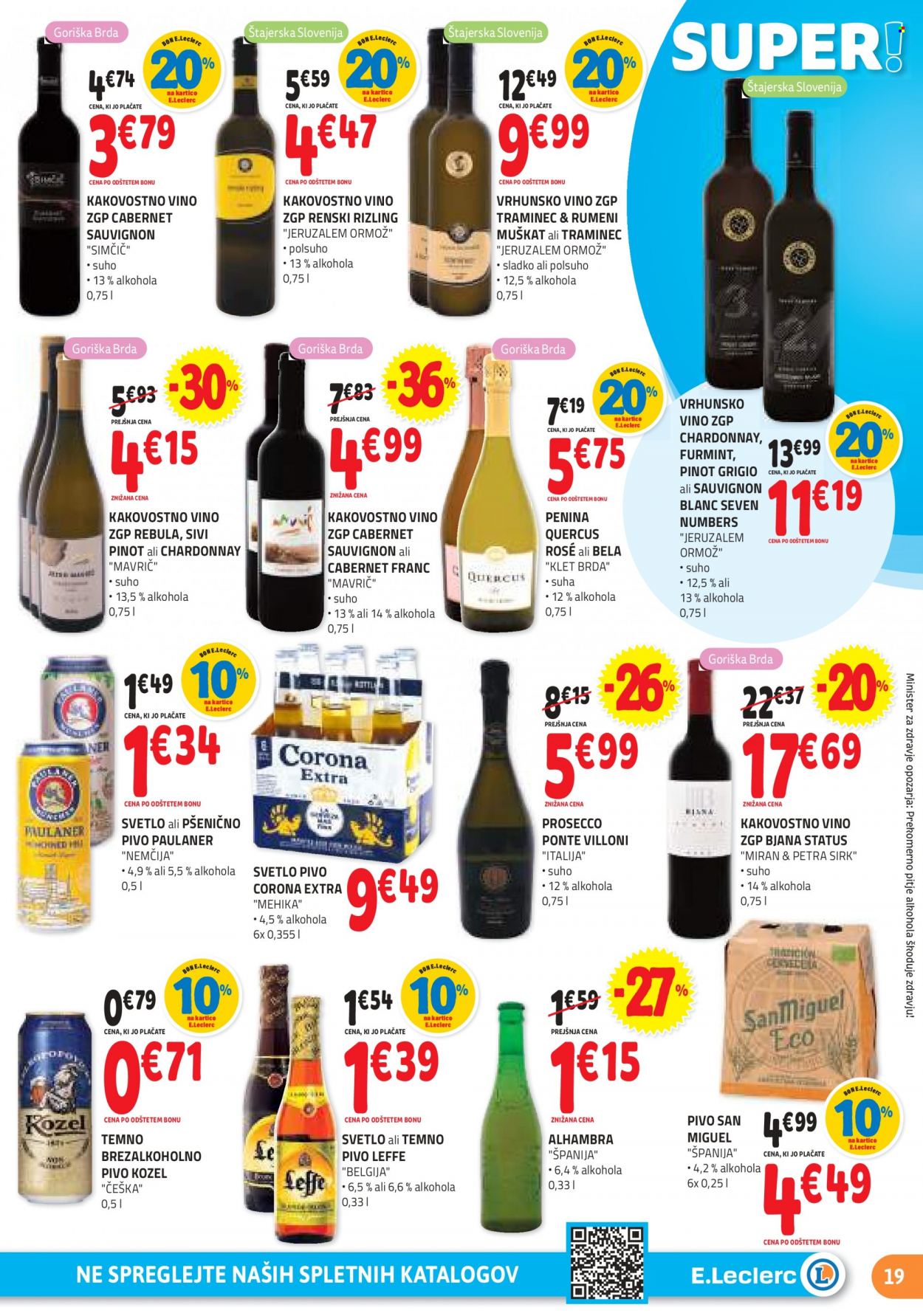 E.Leclerc katalog - 15.3.2023 - 25.3.2023. Stran 19