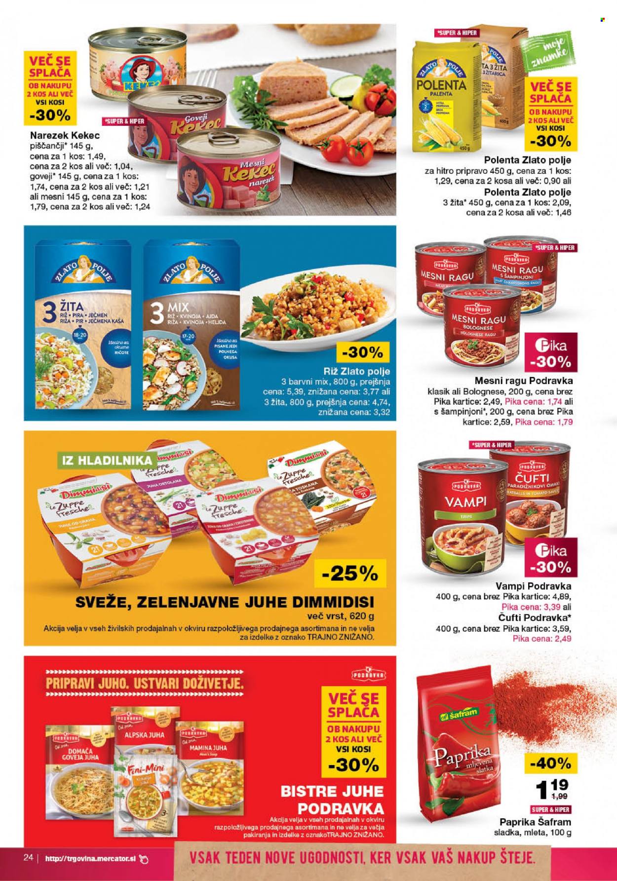 Mercator katalog - 16.3.2023 - 22.3.2023. Stran 24