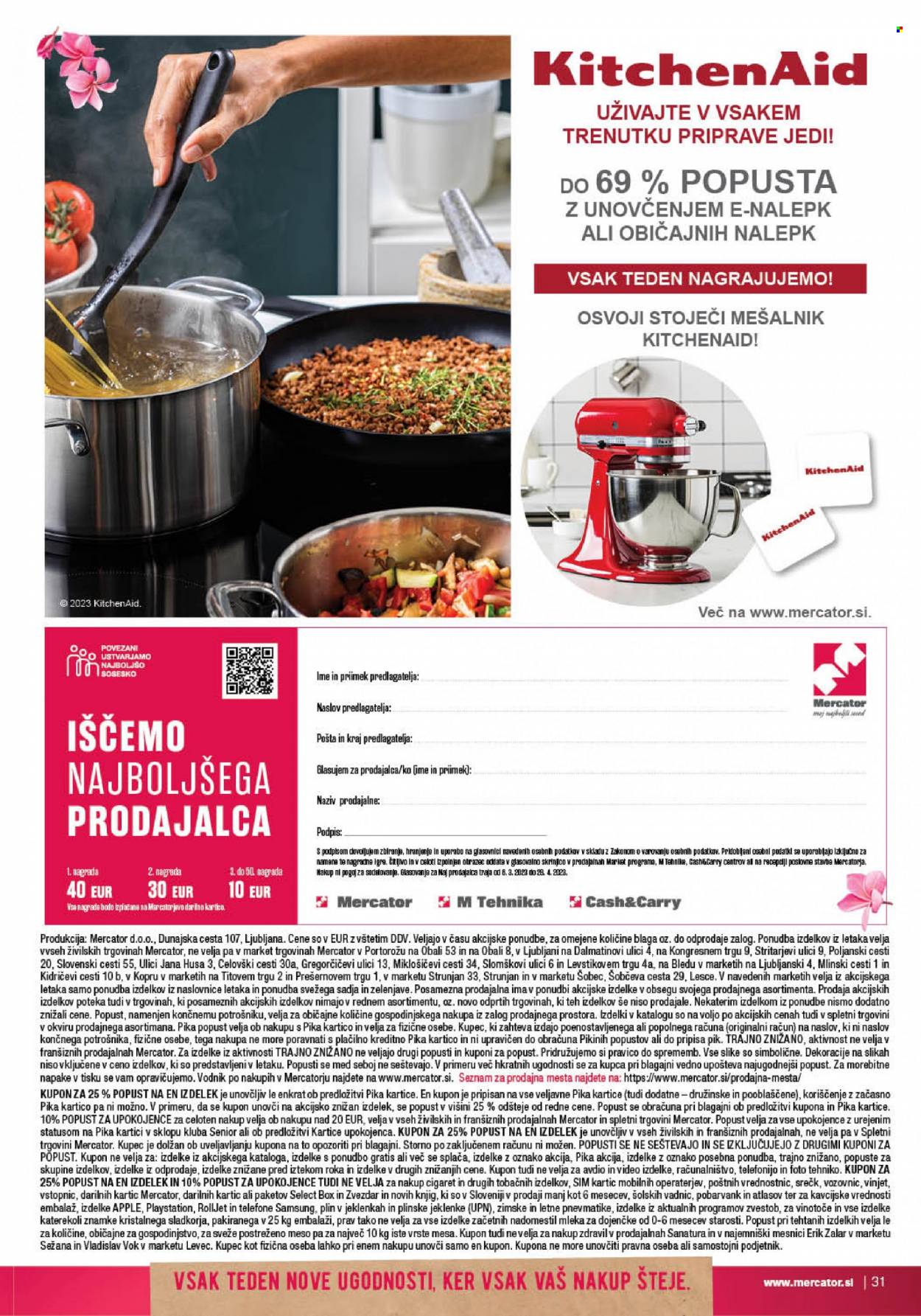 Mercator katalog - 16.3.2023 - 22.3.2023. Stran 31