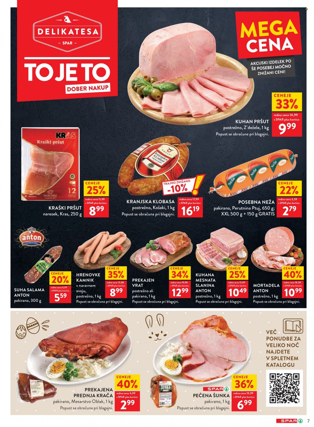 SPAR katalog - 22.3.2023 - 28.3.2023. Stran 7