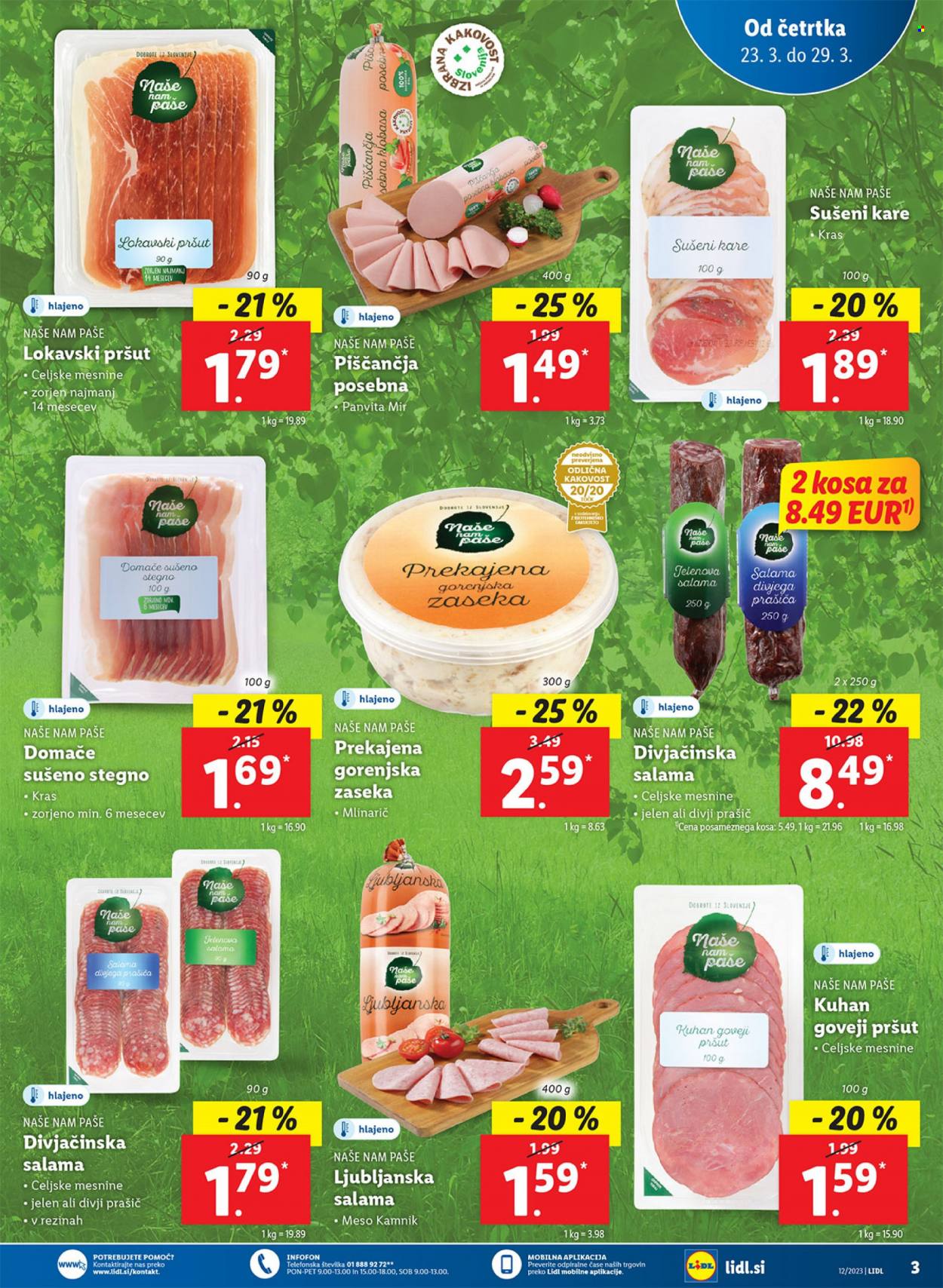 Lidl katalog - 23.3.2023 - 29.3.2023. Stran 3