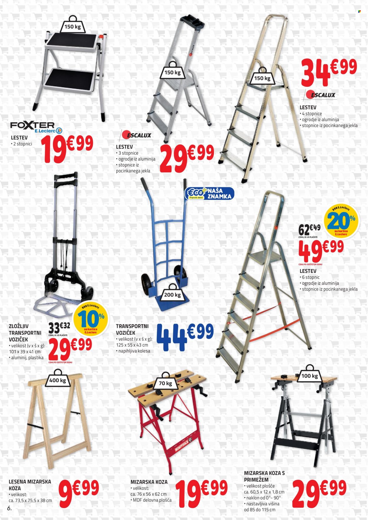 E.Leclerc katalog - 22.3.2023 - 1.4.2023. Stran 6