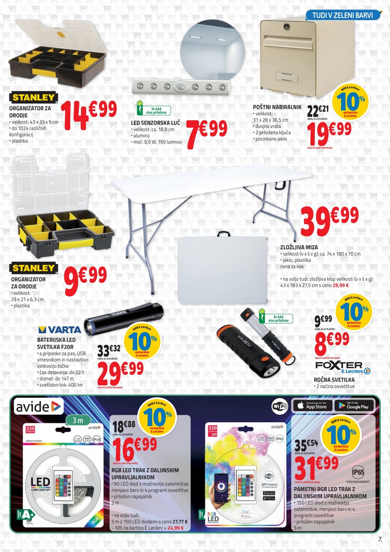E.Leclerc katalog - 22.3.2023 - 1.4.2023. Stran 7