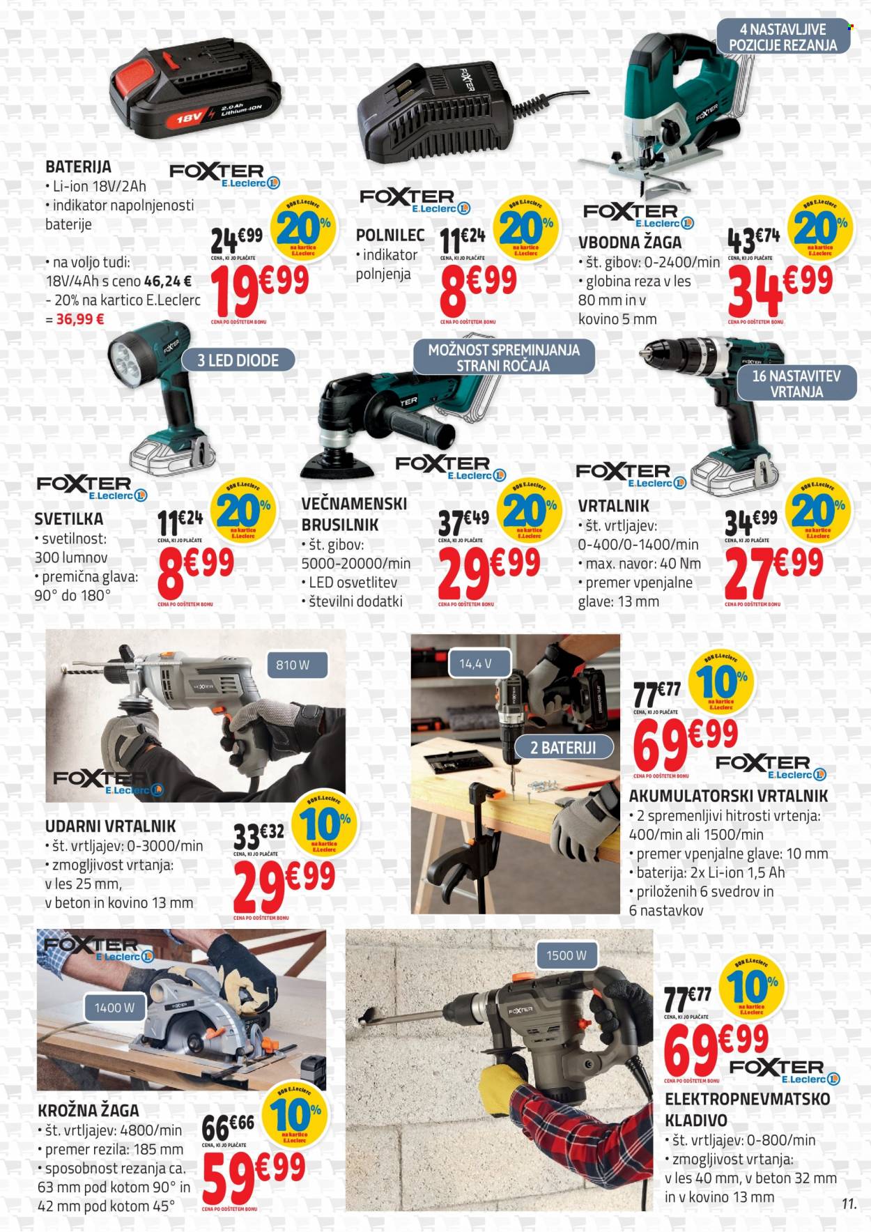 E.Leclerc katalog - 22.3.2023 - 1.4.2023. Stran 11