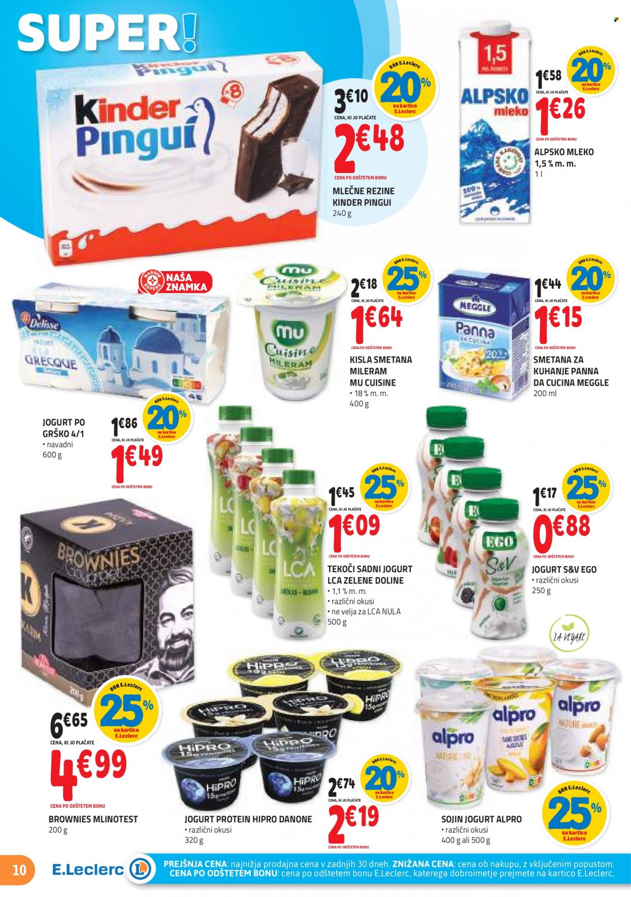 E.Leclerc katalog - 22.3.2023 - 1.4.2023. Stran 10