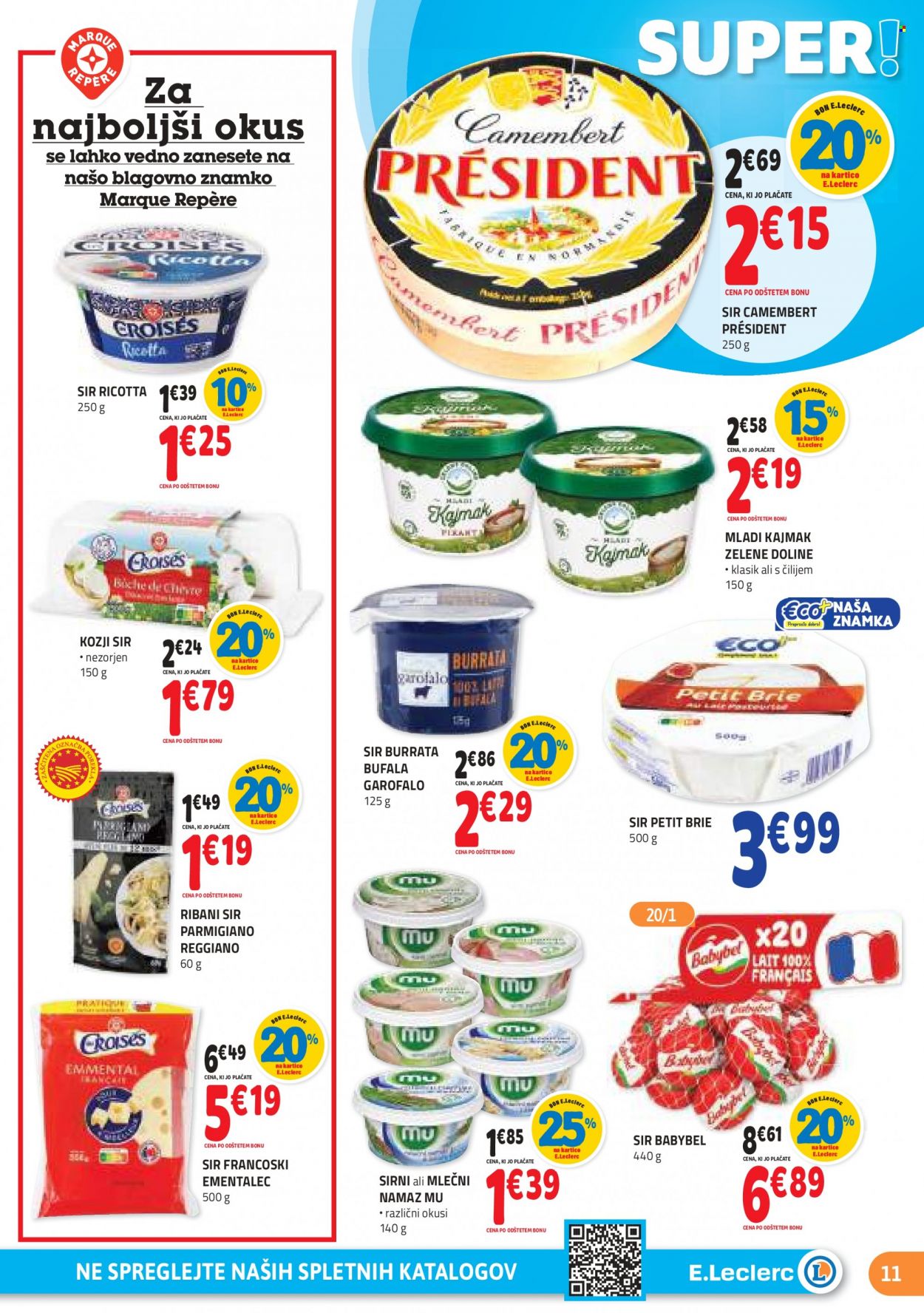 E.Leclerc katalog - 22.3.2023 - 1.4.2023. Stran 11