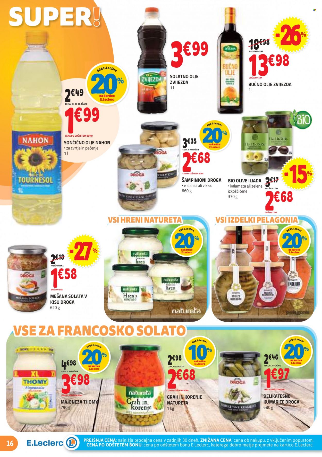 E.Leclerc katalog - 22.3.2023 - 1.4.2023. Stran 16