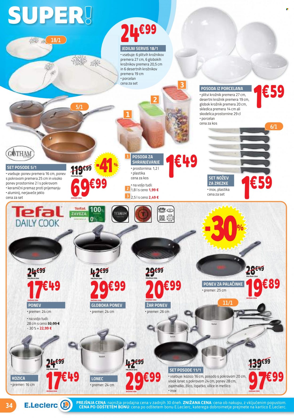 E.Leclerc katalog - 22.3.2023 - 1.4.2023. Stran 34