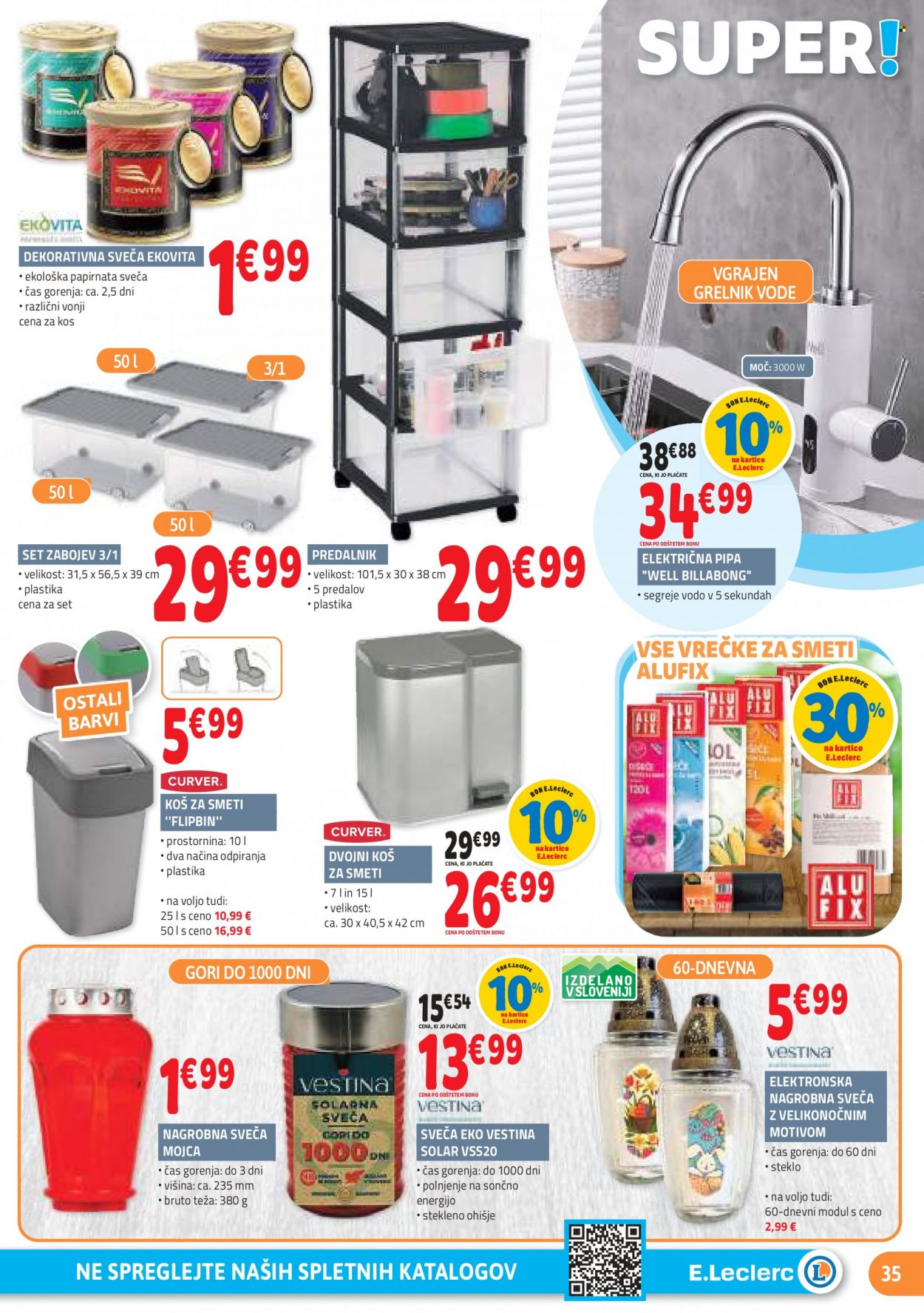 E.Leclerc katalog - 22.3.2023 - 1.4.2023. Stran 35