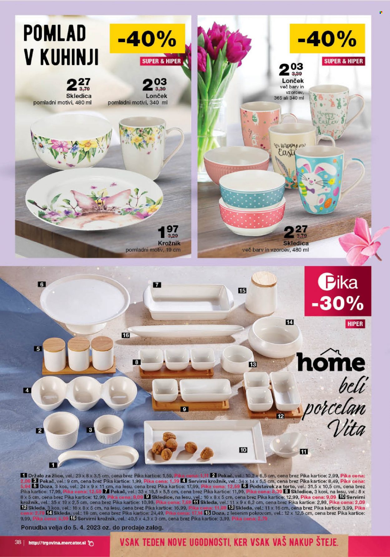 Mercator katalog - 23.3.2023 - 29.3.2023. Stran 38