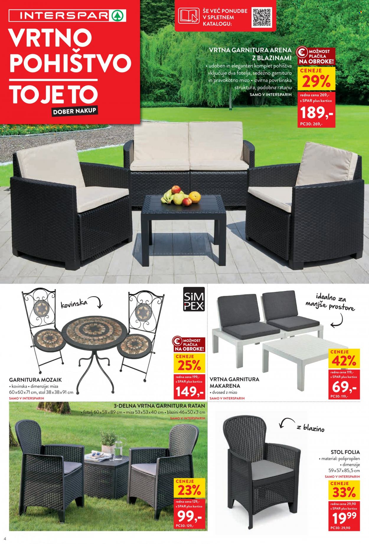 INTERSPAR katalog - 22.3.2023 - 4.4.2023. Stran 4