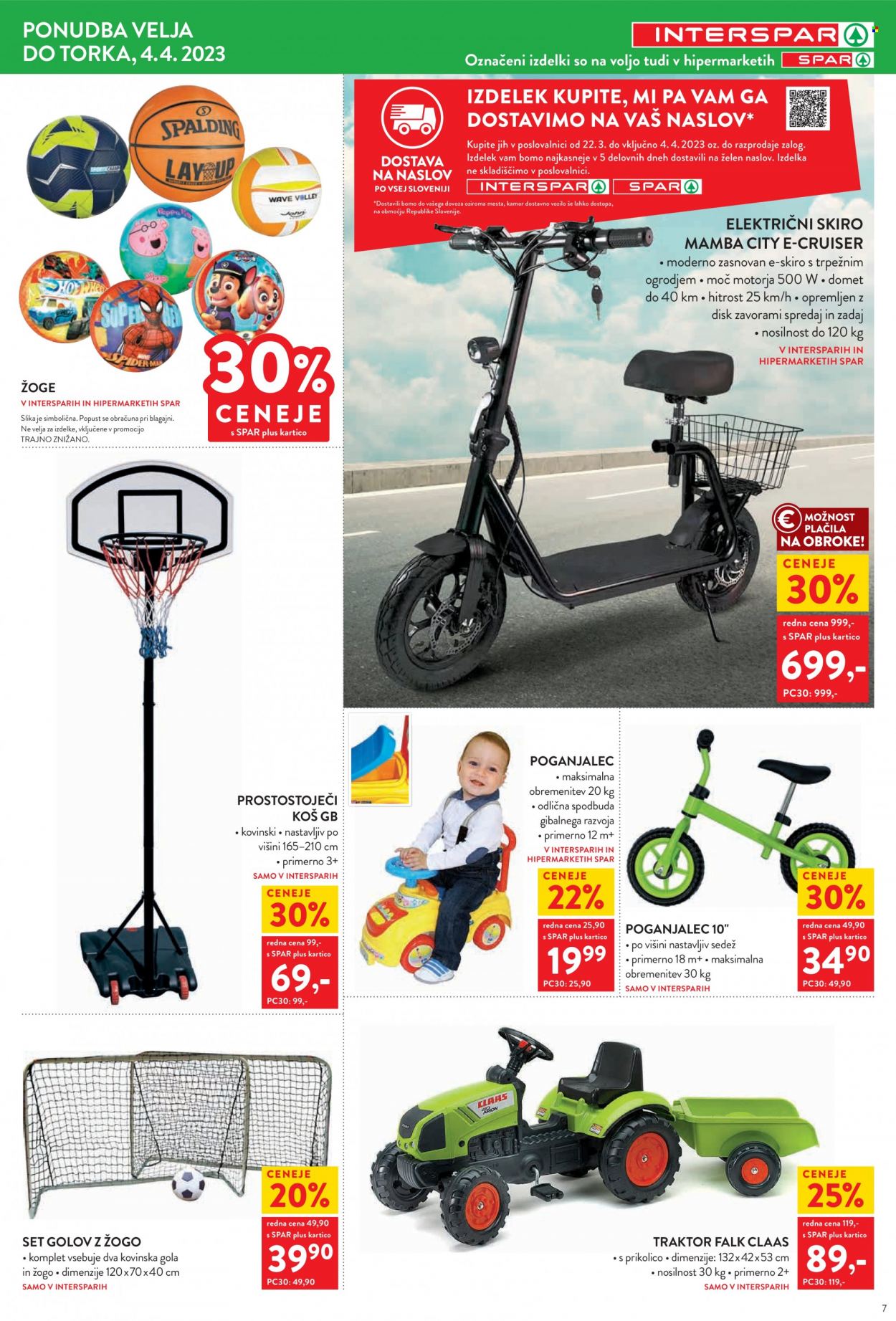 INTERSPAR katalog - 22.3.2023 - 4.4.2023. Stran 7